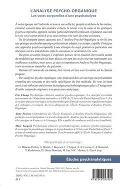 L'analyse psycho-organique