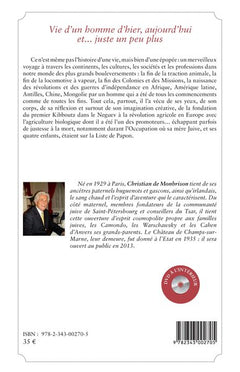 Vie d'un homme d'hier, aujourd'hui et... juste un peu plus