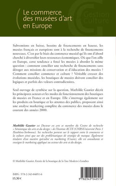 Le commerce des musées d'art en Europe: Enjeux et fonctionnement