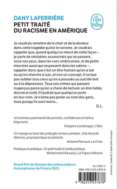 Petit traité du racisme en Amérique