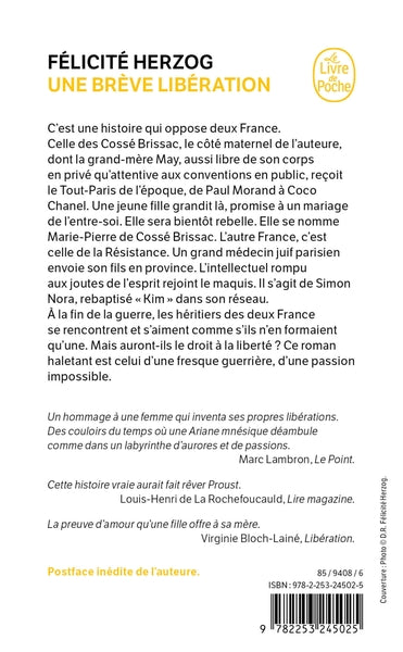 Une brève libération