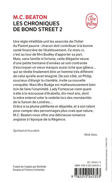 Les chroniques de Bond Street, Tome 2