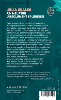 Un meurtre absolument splendide