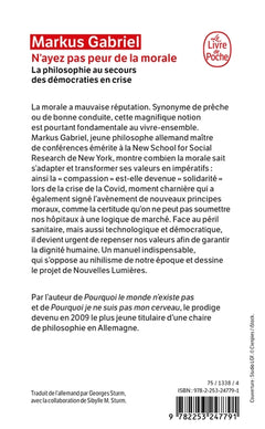 N'ayez pas peur de la morale