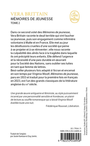 Mémoires de jeunesse, Tome 2