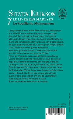Le Souffle du Moissonneur (Le Livre des martyrs, Tome 7)
