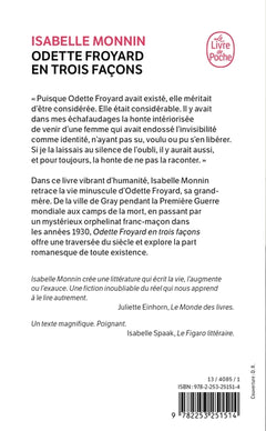 Odette Froyard en trois façons