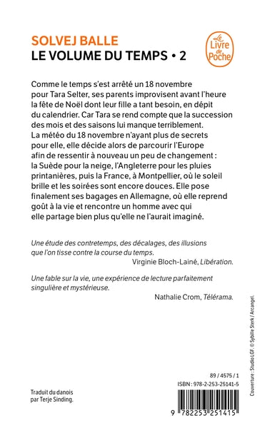 Le volume du temps - Tome 1