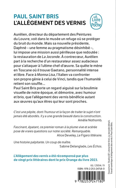 L'allègement des vernis