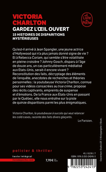 Gardez l'oeil ouvert