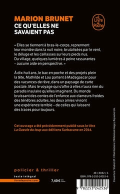 Ce qu'elles ne savaient pas