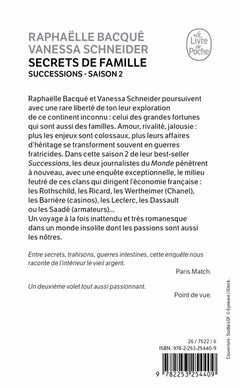 Successions - Saison 2 : Secrets de famille