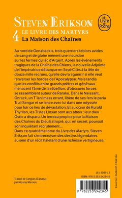 La Maison des chaînes (Le Livre des martyrs, Tome 4)