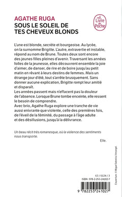 Sous le soleil de tes cheveux blonds