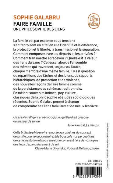 Faire famille - Une philosophie des liens