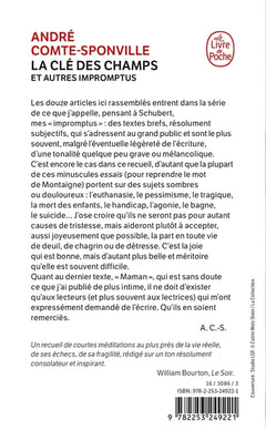 La clé des champs et autres impromptus