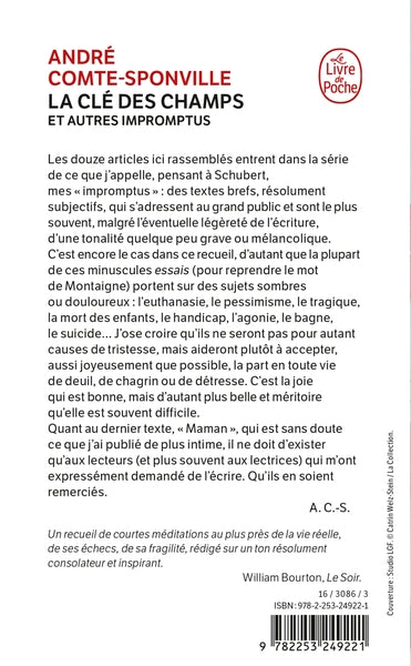 La clé des champs et autres impromptus