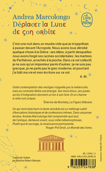 Déplacer la lune de son orbite