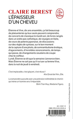 L'épaisseur d'un cheveu