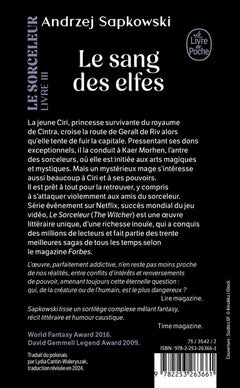Le Sang des elfes