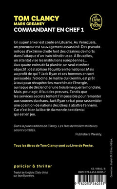 Commandant en chef, Tome 1