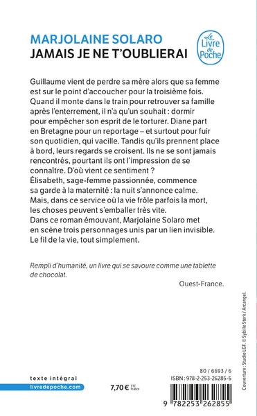 Jamais je ne t'oublierai