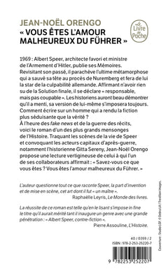 « Vous êtes l'amour malheureux du Führer »