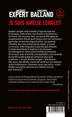 Je suis Amélie Lenglet