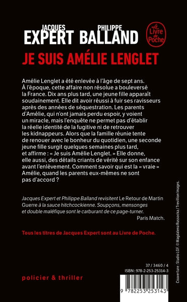 Je suis Amélie Lenglet