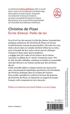 Ecrire d'amour, parler de soi