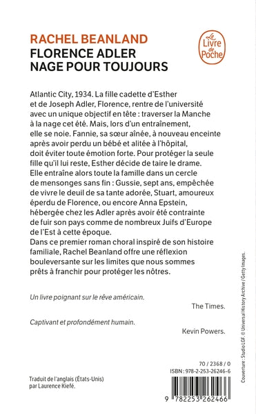 florence adler nage pour toujours