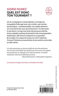 Quel est donc ton tourment ?