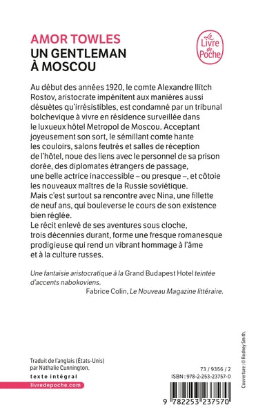 Un gentleman à Moscou
