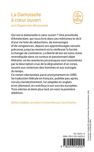 La damoiselle à coeur ouvert