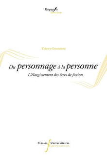 Du personnage à la personne