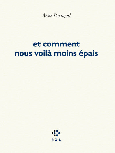 et comment nous voilà moins épais