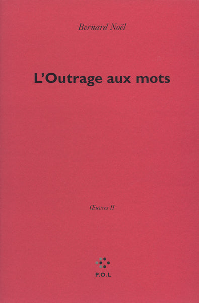 L'outrage aux mots