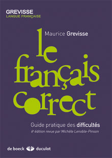 Le français correct