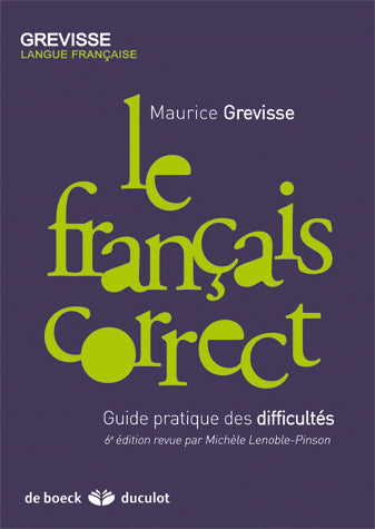Le français correct