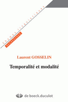 Temporalité et modalité