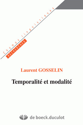 Temporalité et modalité
