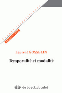 Temporalité et modalité
