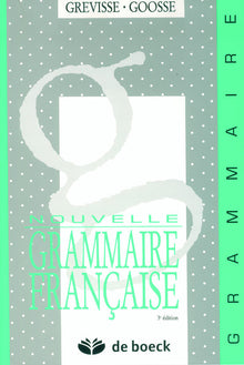 Nouvelle grammaire française