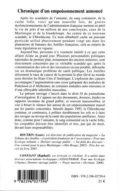 Chronique d'un empoisonnement annoncé
