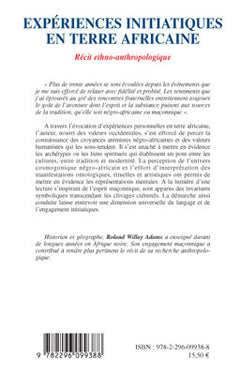 Expériences initiatiques en terre africaine