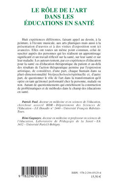 Le rôle de l'art dans les éducations en santé