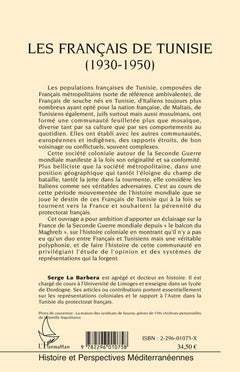 Les Français de Tunisie (1930-1950)