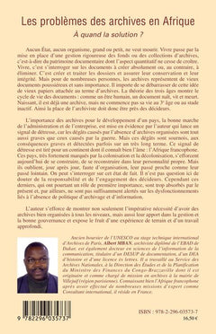 Les problèmes des archives en Afrique: A quand la solution ?