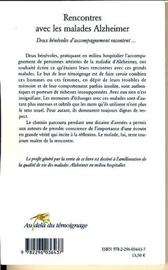 Rencontres avec les malades Alzheimer