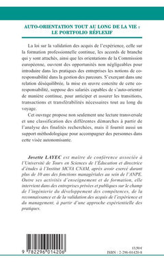 Auto-orientation tout au long de la vie: Le portfolio réflexif